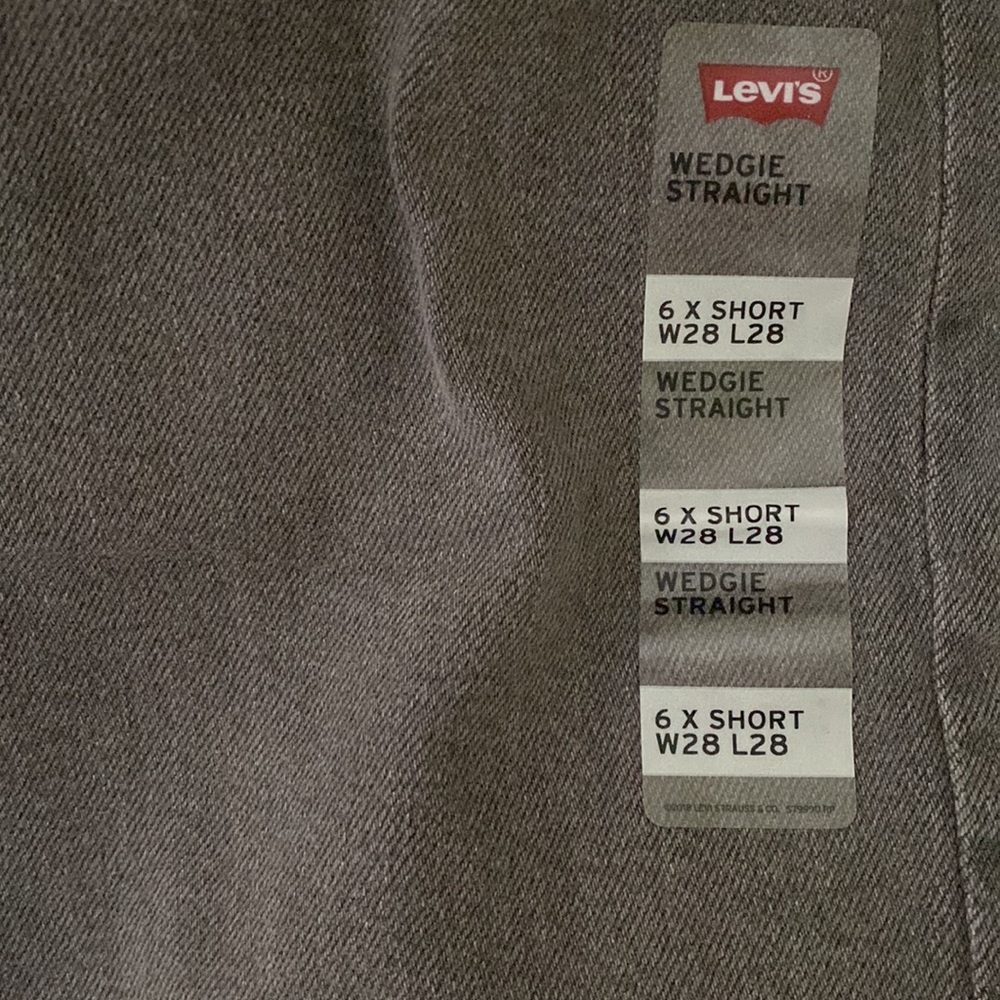 NWT Levi's Women's Wedgie Straight Fit Jeans - Cosmic Comet 28x28 - Picture 4 of 5